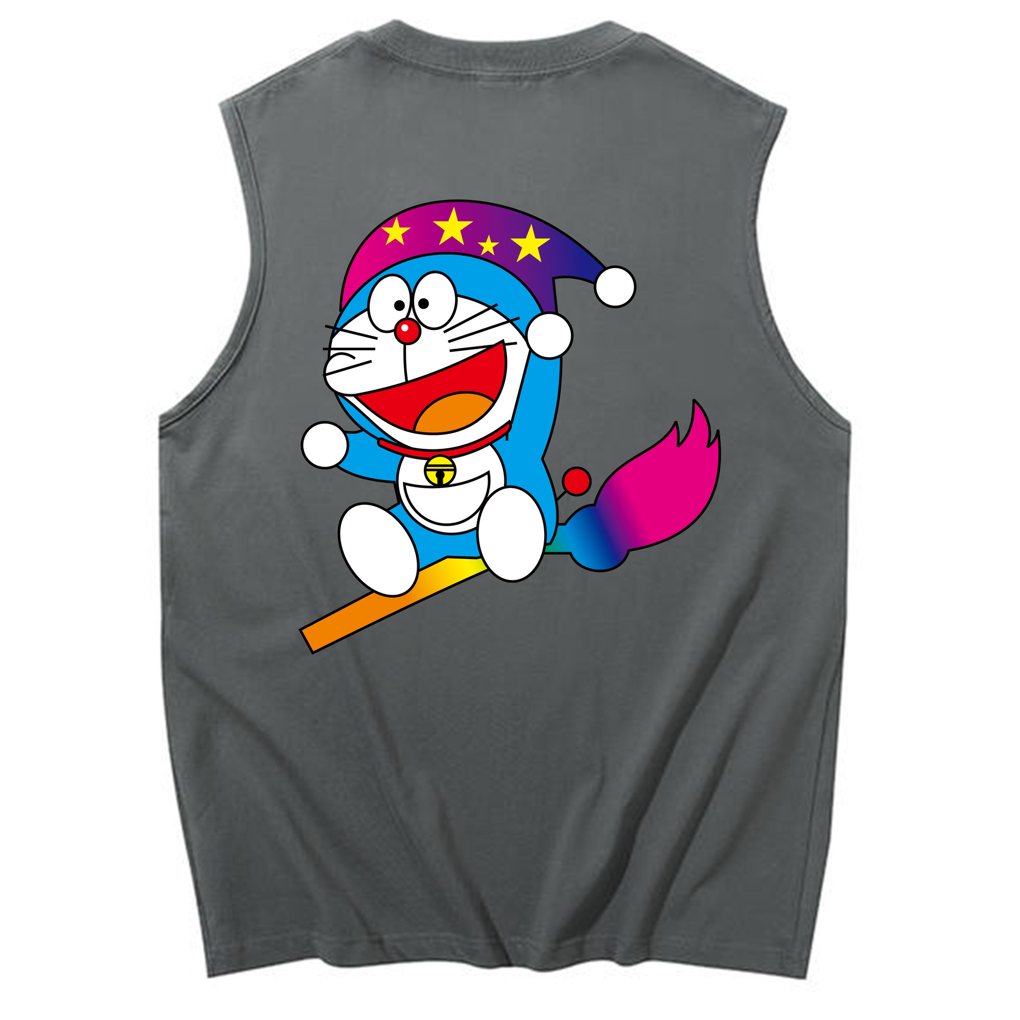 （画像用） ドラえもん Doraemon コットン100％タンクトップ（背面プリント）